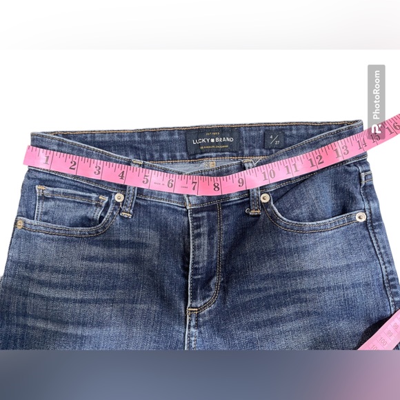 Lucky Brand AVA Skinny Raw Hem Distressed Jeans Women’s Size 4 - Picture 14 of 14